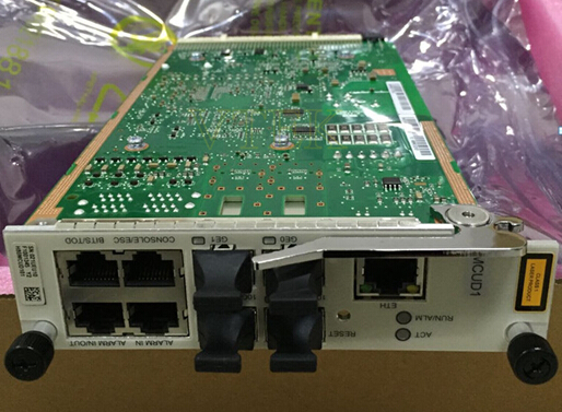 Το Huawei MCUD1 2 1 uplink ελέγχου 10G επιβιβάζεται για MA5608T OLT με 2 κομμάτια 10G των ενοτήτων