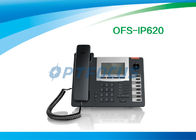 POE 3 Way Calling IP Conference Phone 2 / 4 / 6 SIP Lines Backup SIP Proxy Servers