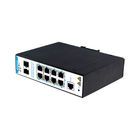 SFP Managed Gigabit Ethernet Switch 2port 100 / 1000M Automatically Support IGMP