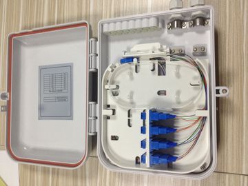 IP66 Waterproof Fiber Termination Box 16 Port Wall Mounted Easy Installation