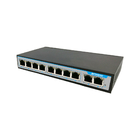 MDIX PoE Sfp Fiber Ethernet Switch 8 Ports AC240V Seamless Connection