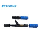 SC / APC SC / FC SC / UPC Fiber Optic Fast Connector For FTTH / FTTB Solution Cables