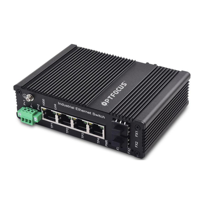 4.5kg λιμένες διακοπτών 20W 10Gbps 24 οπτικής ίνας με το σταύλο