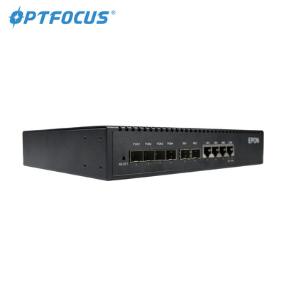 υγρασία 5%-95% 1550nm διαποδιαμορφωτών GPON EPON OLT ανερχόμενων ζεύξεων 20km για βιομηχανικό