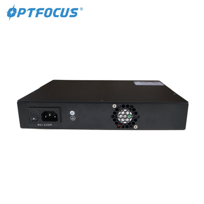 24 λιμένες GPON EPON OLT 10G 2.5G/1.25G/1G/100M 300mm*440mm*45mm